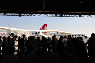 Illustration for article titled First Virgin Galactic White Knight II Photos